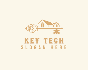 Key - Property Key Realtor logo design