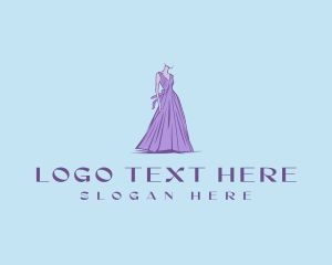 Mannequin - Fabric Fashion Garment logo design