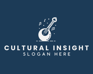 Traditional Cultural Instrument logo design