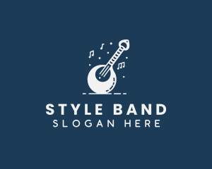 Traditional Cultural Instrument logo design