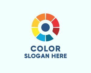 Colorful Search Engine logo design