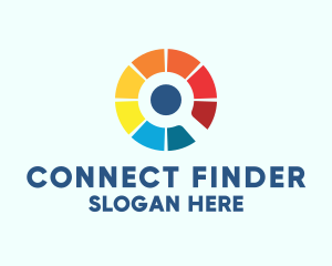 Colorful Search Engine logo design