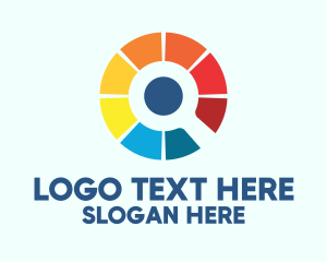 Engine - Colorful Search Engine logo design