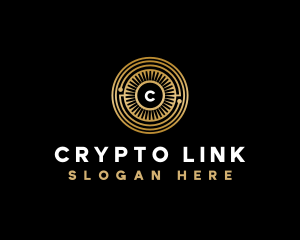 Crypto Digital Coin logo design