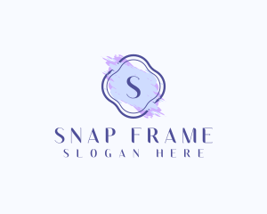 Watercolor Beauty Frame logo design