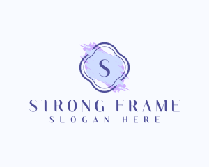 Watercolor Beauty Frame logo design