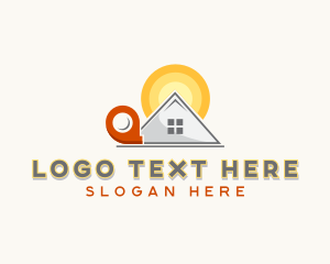 Dry Wall - Construction Handyman Home Repair logo design