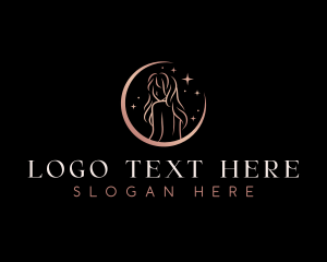 Spa - Woman Feminine Body logo design