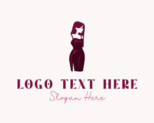 Sultry - Fashion Woman Dress logo design