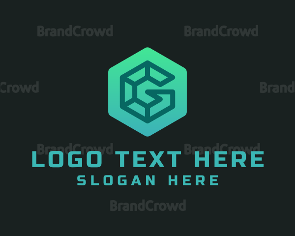 Hexagon Media Letter G Logo