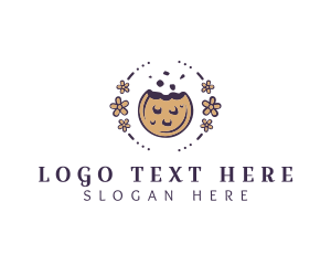 Restaurant - Floral Cookie Cafe logo design