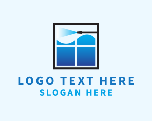 Labor - Window Cleaning Washer logo design