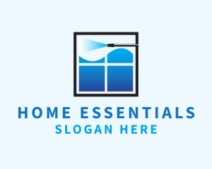 Household - Window Cleaning Washer logo design