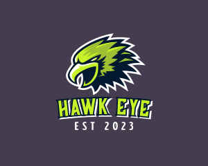 Hawk - Hawk Bird Gaming logo design