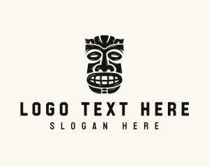 Heritage - Tribal Ethnic Mask logo design