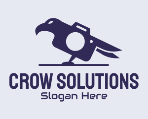 Crow - Photography Crow Camera logo design