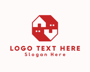 Leasing - Residential Home Apartment logo design