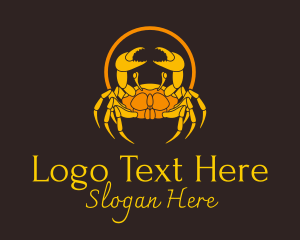 Golden King Crab  Logo