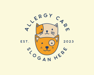 Cat Dog Pet Clinic logo design