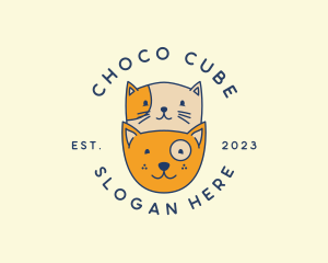 Veterinarian - Cat Dog Pet Clinic logo design