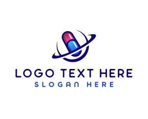 Drug - Capsule Medicine Pharmaceutical logo design