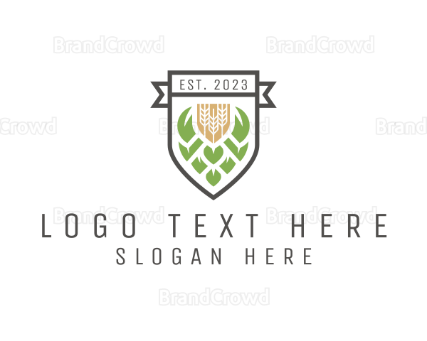Organic Malt Crest Logo