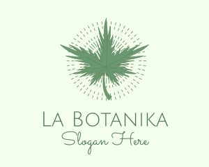 Essential Oil - Green Marijuana Dispensary logo design