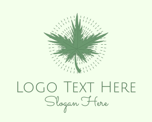 Farmer - Green Marijuana Dispensary logo design