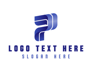 Multimedia - Startup Business Letter P logo design