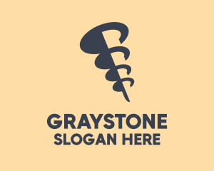 Gray - Gray Drilling Screw logo design