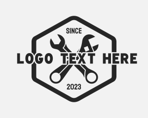 Wrench - Repair Tool Wrench logo design
