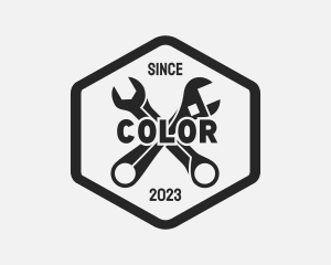 Repair - Repair Tool Wrench logo design