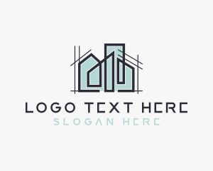 Construction - House Building Construction Architecture logo design