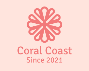 Coral - Nature Flower Gardening logo design
