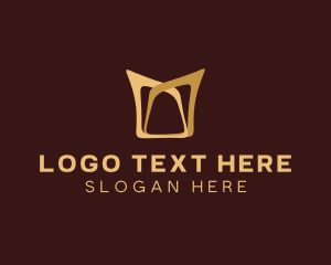 Luxurious - Royal Elegant Crown logo design