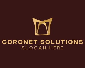 Coronet - Royal Elegant Crown logo design