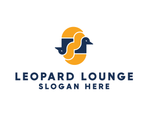 Smoke Bird Lounge logo design