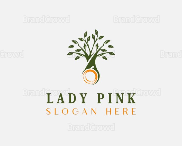 Tree Planting Horticulture Logo