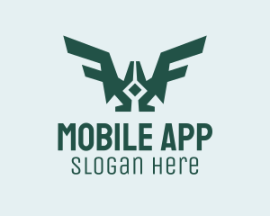 Sigil - Modern Cool Bird Wings logo design