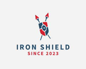Armour - Medieval Tribal Shield logo design
