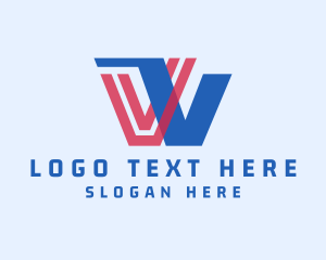 Gaming - Tech Business Letter W logo design