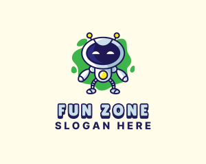 Fun Toy Robot logo design