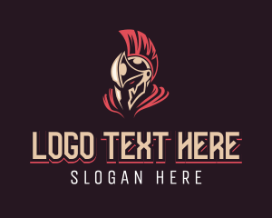 Spartan - Warrior Spartan Gaming logo design