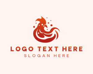 Chicken - Livestock Rooster Chicken logo design