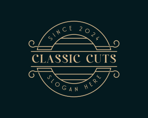 Classic Upscale Business logo design