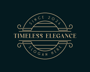 Classic - Classic Upscale Business logo design