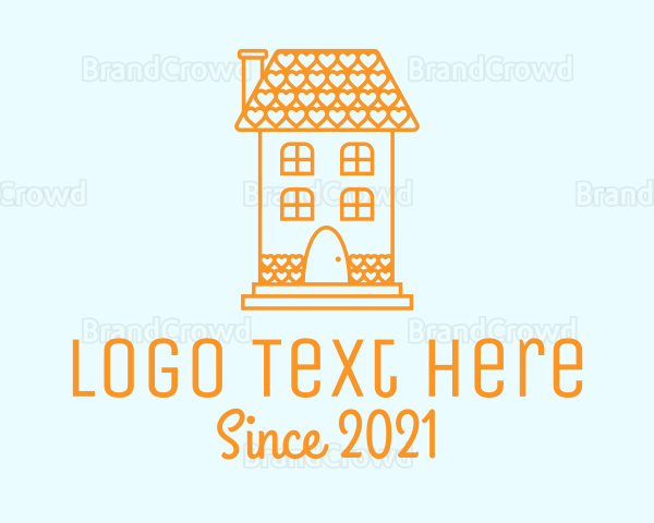 Orange Love House Logo