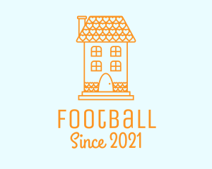 Structure - Orange Love House logo design