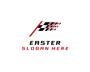 Racing Flag Speed Logo