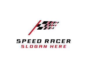 Racing Flag Speed logo design
